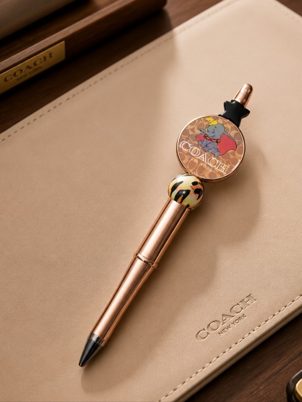 Handcrafted Design Pen Beaded